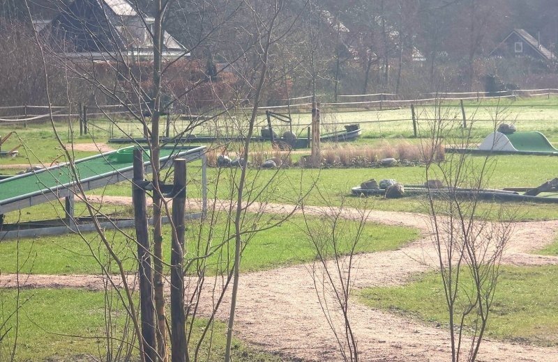 Update: Minigolfbaan steeds mooier